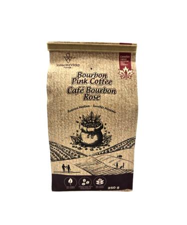 IntentaVida Bourbon Pink Coffee Beans Medium Roast 250g | Premium Quality | Real Flavour | 100% Arabica Coffee | Colombian Coffee | Natural Process | Gourmet Coffee