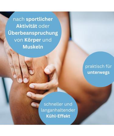 ALMIVITAL Lot de 2 roll-on emporter | Rafra chissement naturel pour les muscles etc. | Le menthol vivifiant assure un effet rafra chissant durable | Bienfaisant apr s le sport et l'activit  - Buy Online on GoSupps.com