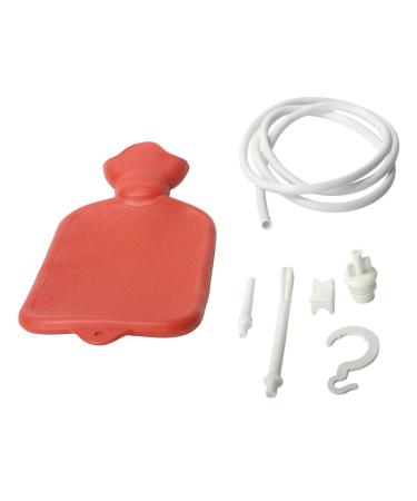 Water Bottle Enema Bag and Douche with 3 Piece Silicone Tip Kit
