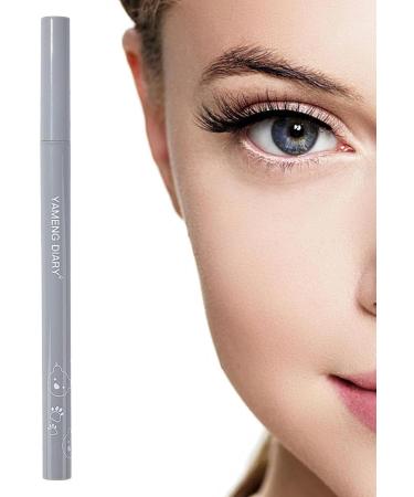 Double Tip Eyelash Pencil Water-Resistant Double Tip Eyeliner for Natural Look | Women Makeup Essentials Eyelash for Home Offices Travel Dating Gathering Stage Performance Pochy Black - Buy Online on GoSupps.com