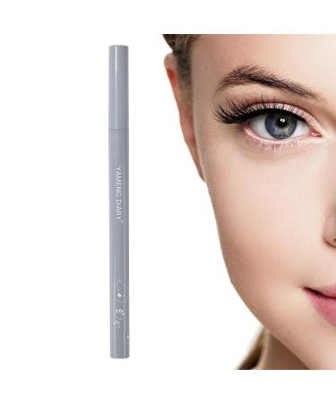 Double Tip Eyelash Pencil - Anti-Smudge Eyeliner for Lower Lashes Doule-Pointed Eyelash Two Claw Eyeliner for Gathering Dating Home Stage Performance Shakven Black