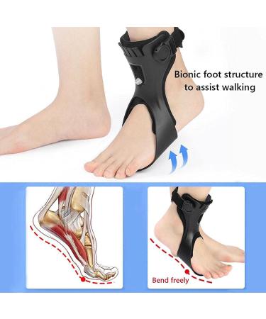 Buy Foot Varus Orthosis for Hemiplegia Ankle Support with Inflatable Airbag | Medical Walking Stabilizer (Left XL) - International Shipping Available - Buy Online on GoSupps.com
