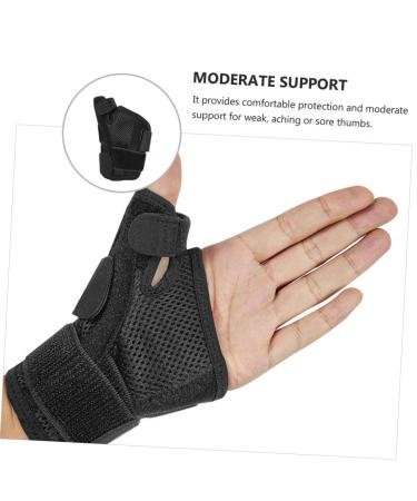 FRCOLOR Wristband Splint Retainer Holder - Thumb Stabilizer & Hand Support - Protective Polyester Herringbone Fitness Strap - Buy Online on GoSupps.com