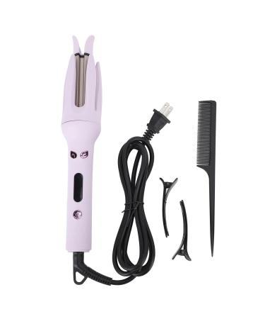 Automatic Curling Iron Rotating Adjustable Temperature 1.1in Large Anti Scald Automatic Hair Curler Curling Iron Thermal Brush Curlers Portable Auto Hair Curling Iron Wand