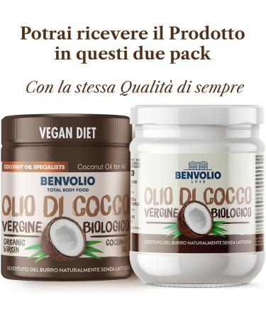 Organic Virgin Coconut Oil Food - BENVOLIO 1938 | 200 ml - Raw Cold Pressed. 100% Pure Natural Organic Coconut Oil for Hair O - Buy Online on GoSupps.com
