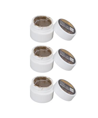 3 pieces of nail spinne angels glitter spinne mastermind shiny finish durable highly elastic Art DIY 8 g for beginners (gold)