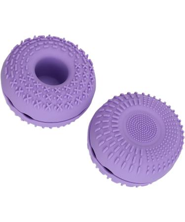 Donut Shape Makeup Brush Cleaner Mat - Silicone for Easy Cleaning & Storage | International Shipping Available - Buy Online on GoSupps.com