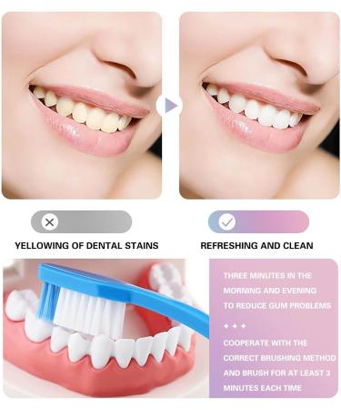 Dazzling White Toothpaste | Fresh Breath & Deep Clean Whitening | Niacinamide Tooth Melt Repair | Remove Yellow Teeth (1PC) - Buy Online on GoSupps.com