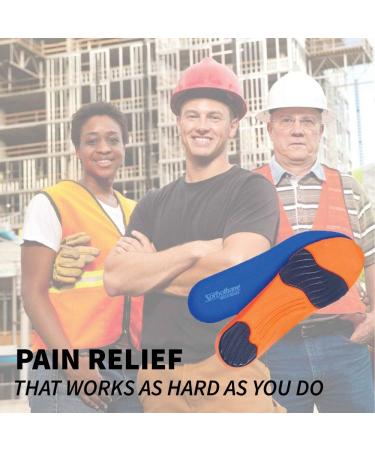 Shop Sorbothane Maximum Duty Work Insoles #G - Blue Size 12.5-13.5 | Comfort & Support for All-Day Performance - Buy Online on GoSupps.com