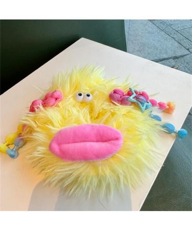 xbiez Elastic Hair Scrunchies for Kids Colorful Sausage Mouth Doll Ponytail Hair Rope Christmas Hair Rope for Toddler Girls Purple - Buy Online on GoSupps.com