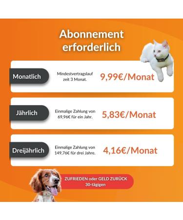 Weeneect XS for Cats - Mini GPS Tracker | Real-Time Tracking | Unlimited Distance | Smallest Model | Collar Included | 2023 Subscription - Buy Online on GoSupps.com