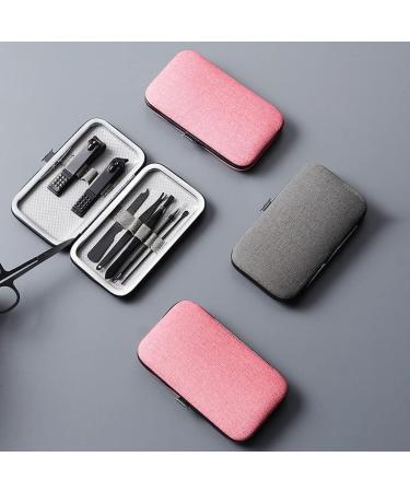 Nail Clipper Set Adult Nail Clipper Set Stainless Steel Manicure Set Personal Care Pedicure Set Beauty Set (8-Piece Set) Nail Clipper Kit (Color : Pink-8-piece Set) - Buy Online on GoSupps.com