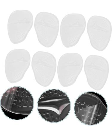FOMIYES High Heel Inserts - Breathable Metatarsal Pads & Shoe Cushions for Comfort | 4 Pairs Sports White 10x7x0.8cm - International Shipping Available - Buy Online on GoSupps.com