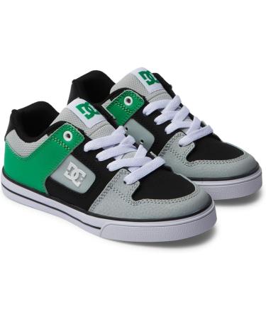 DC Shoes Boys Pure Sneaker 38 EU - Black Kelly Green | International Shipping Available - Buy Online on GoSupps.com