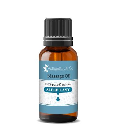 Sleep Easy Massage Oil Sleep Easy Massage Oil made of pure essential oils suitable for vegans and made without animal experiments nourishing and moisturizing (10 ml) 10 ml (1 Pack)