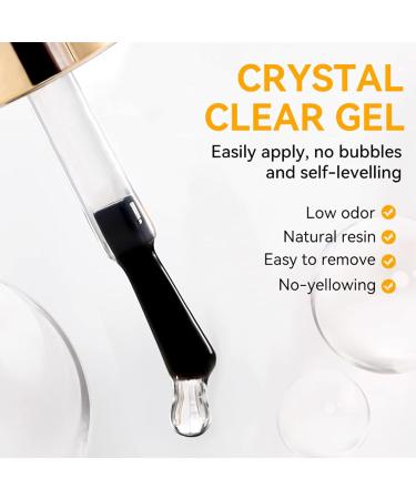 CGACCSD Gel Nail Glue | 15ml 9 in 1 - Multifunctional Nail Gel Nail Art Manicure for Home Salon Women Party Holiday Daily Use Formal Occasions  - Buy Online on GoSupps.com
