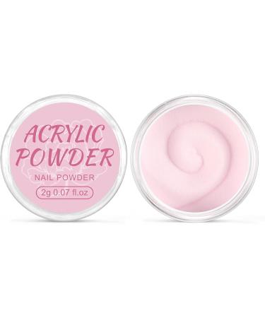 Coscelia Pink Acrylic Powder 2g Professional Acrylic Nail Powder Polymer for 3D French Nail Manicure Extension Nail Carving Beauty Gifts Long-Lasting No Need Nail Lamp Color-ya03-021 - Buy Online on GoSupps.com