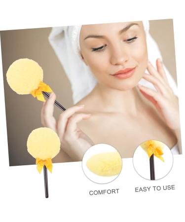 Powder Puff Face & Body Sponge - Super Soft Makeup Applicator for Foundation Fragrance & Dusting | Ideal Facial Tools for All Ages - Buy Online on GoSupps.com