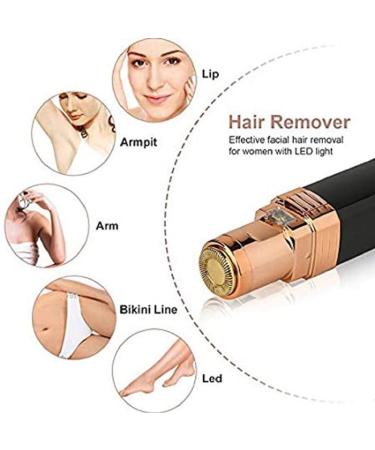Funky Rico Glam Stick Facial Hair Remover - Smooth and Easy Hair Removal for Flawless Skin - Buy Online on GoSupps.com