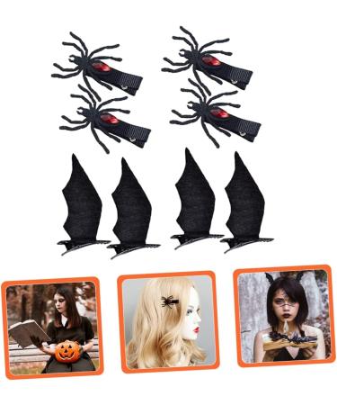 minkissy 12 Pairs Halloween Hair Clips Bat Hair Clip Halloween Hair Barrettes Spider Hair Clips for Girls Cosplay Hair Clips Halloween Cosplay Hairpins Gothic Hair Clip Devil Wig Miss Iron - Buy Online on GoSupps.com