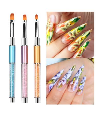 Pack of 3 Nail Painting Pens & Rhinestone Punch Tools for Stunning Nail Art - Easy to Use! - Buy Online on GoSupps.com