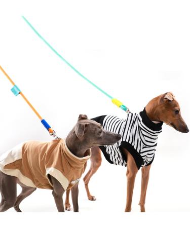 Petley Sweater Dog Sweatshirts Turtleneck Dog Jumper Knit Dog Sweater Cat Jumper Sweater Knitwear striped Clothes Camel for Greyhound and Dachshund (Greyhound Medium) - Buy Online on GoSupps.com