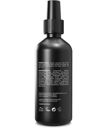 Hyaluronic Acid & Aloe Coconut Face Mist for Men | Green Tea & Rose Water Facial Mist | Anti-Aging Calming Toner - 3.4 Fl Oz - Buy Online on GoSupps.com