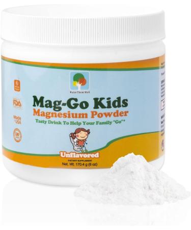 Kids Constipation Relief | Unflavored Magnesium | Safe for Kids | 90 Servings - Buy Online on GoSupps.com