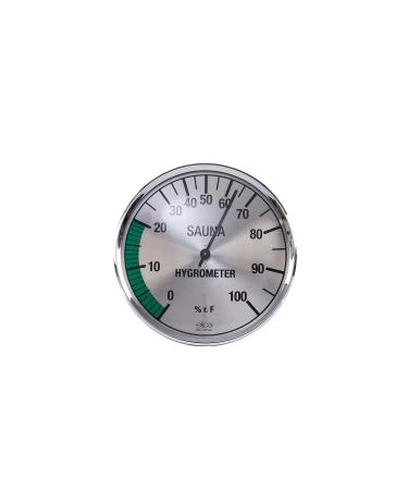 Eliga hygrometer silver -colored 135 mm