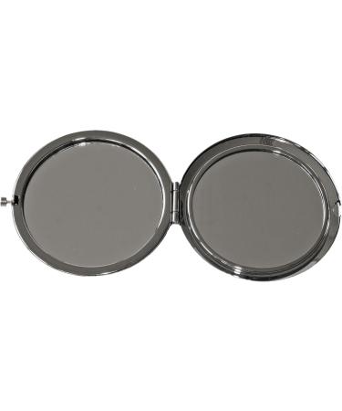Buy ROBIN Metal Pocket Mirror with 2x Magnification - Perfect for Travel | International Shipping Available - Buy Online on GoSupps.com