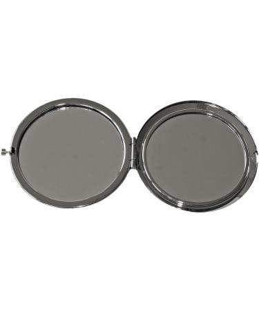 MetALUm Pocket Mirror WOLF - 2x Magnification Stylish & Portable - Ideal for Travel | #7701164 - Buy Online on GoSupps.com