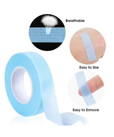WLLHYF Eyelashes Extension Tape - 6 Rolls | Breathable & Medical Microporous Fabric Adhesive for Sensitive Skin | Professional Individual Makeup Tools - Buy Online on GoSupps.com