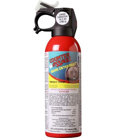 Counter Assault 10.2 Oz Bear Spray in Partial Blister