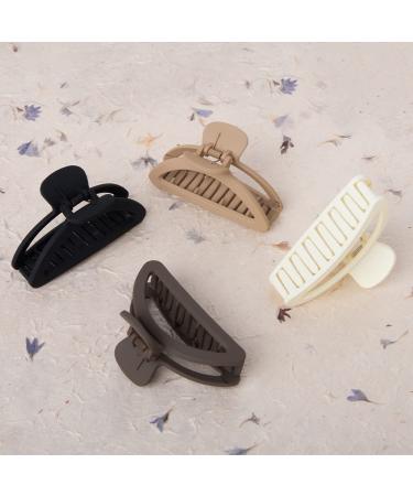 Bolonar Small Claw Clips for Thin Hair 4Pcs - Non-Slip Matte Hair Clips for Women and Girls - Buy Online on GoSupps.com