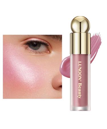 Cream 2-in-1 Liquid Makeup Lip and Cheek Tint - Waterproof Matte Cream Stick for Cheeks Eyes and Lips Natural Makeup Blends Effortlessly 5#