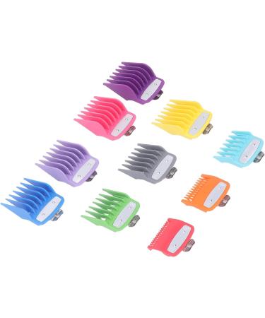 10 Sizes Hair Clipper Combs Guides Professional Colorful Number Coded Hair Trimmer Guards - Buy Online on GoSupps.com
