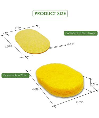 Vilphel Biobased Face Cleansing Pads Facial Scrubber Sponges for Women&Men Exfoliation Lint Free Reusable Daily Face Wipes Skincare Tools for Multi-Purpose - Buy Online on GoSupps.com