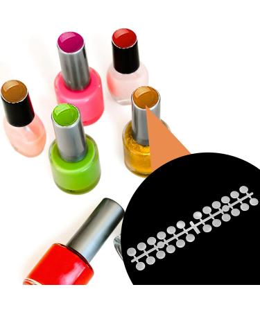 minkissy 24 Sets Nail Display Board Nail Tip Color Board Nail Display Card Nail Polish Sticks Nail Art Sample Board Sheer Nail Polish Clear Fingernail Polish 3d Plastic Manicure Tools Mini - Buy Online on GoSupps.com
