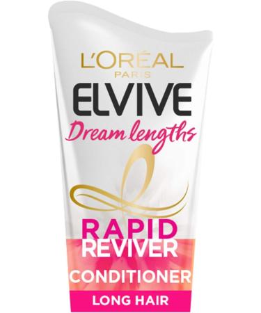 L'Oreal Paris Elvive Dream Lengths Rapid Reviver Conditioner with Castor Oil 180ml - Buy Online on GoSupps.com