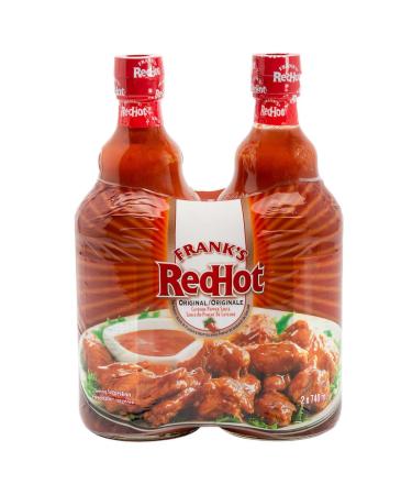 Frank's red hot Cayenne Pepper Sauce 2 Count 1480ml