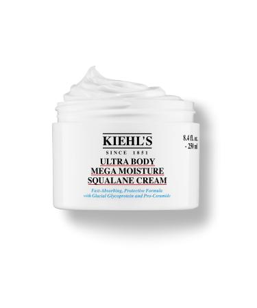 Kiehl's Since 1851 Ultra Body Barrier Repair Cream Hydrating Body Lotion Formulated for Sensitive Skin and Safe For Eczema - 250ml