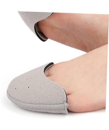 Pointe Ballet Dance Toe Protectors & Shoe Pads - Breathable Grey Heel & Toe Caps for Women | International Shipping - Buy Online on GoSupps.com