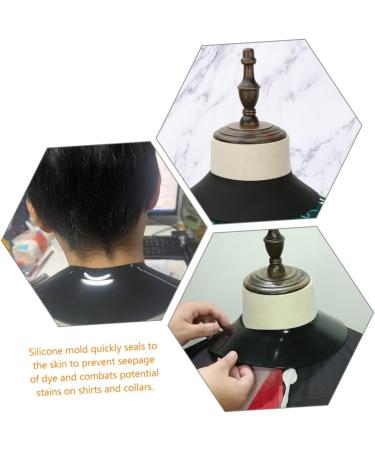 DRESSOOS Scarf Hair Cutting Shoulder Cloak Cutting Collar for Hairstylists Salon Capes for Hairstylist Silicone Hair Cutting Collar Haircut Neck Guard Hair Dye Shawl Silicone Haircut Cape - Buy Online on GoSupps.com