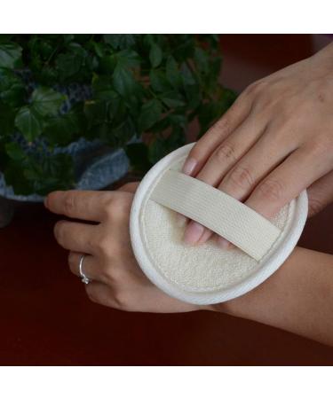 Healifty 10-Pack Reusable Face Luffa Pads | Round Makeup Remover & Facial Cleaning Pads for Women - Eco-Friendly & Gentle - 65mm - Buy Online on GoSupps.com