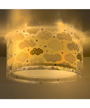 Dalber Children's Ceiling Lamp - Cloud Grey Light for Kids' Room - E27 | Model 41416E - Buy Online on GoSupps.com