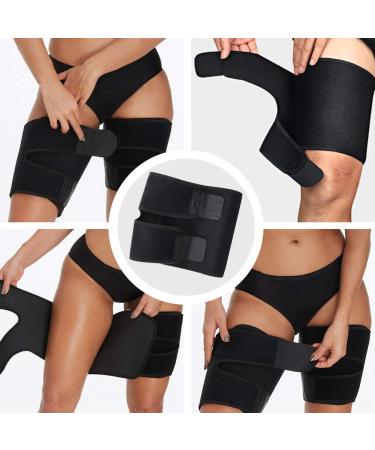Coastal Rose Adjustable Thigh Trimmer Compression Sleeve - Support for Weight Loss Muscle Recovery Sports Injuries - XL for Men & Women - Buy Online on GoSupps.com