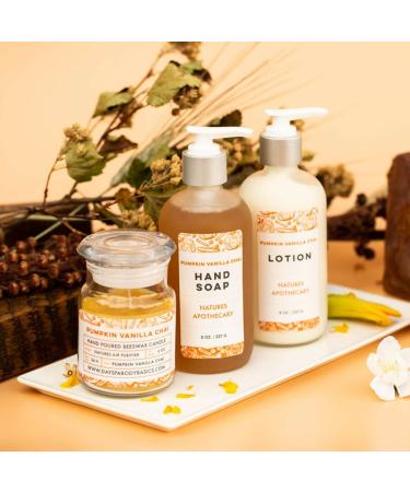 NATURE'S APOTHECARY Pumpkin Vanilla Chai Luxury Lotion For Dry Skin | Silky Nourished & Hydrated Skin | Hypoallergenic All-Natural Plant-Derived Made in USA by DAYSPA Body Basics - Buy Online on GoSupps.com