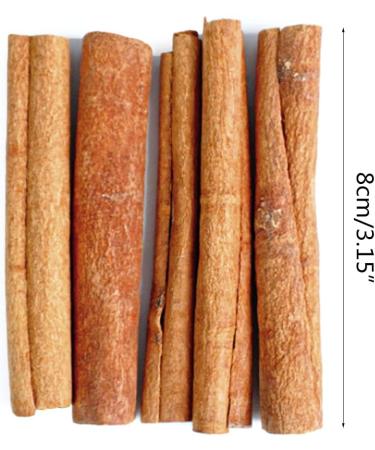 Buy Gissroys Simply Organic Cinnamon Sticks - Natural Dried Cinnamon Rolls for Candles & Scents | 5-Piece Large Pack - Buy Online on GoSupps.com