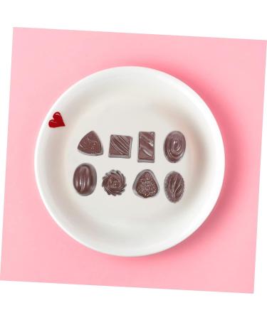 HEMOTON 32 Pcs Simulation Chocolate Realistic Fake Food Props Candy Simulated Chocolate Art Charms Flatback Chocolate for Diy Craft Dessert Turkey Children Supply Bars Pvc Mini Assorted 3d - Buy Online on GoSupps.com
