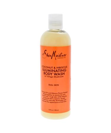 SheaMoisture Illuminating Body Wash Coconut & Hibiscus 13 fl oz (384 ml) - Buy Online on GoSupps.com
